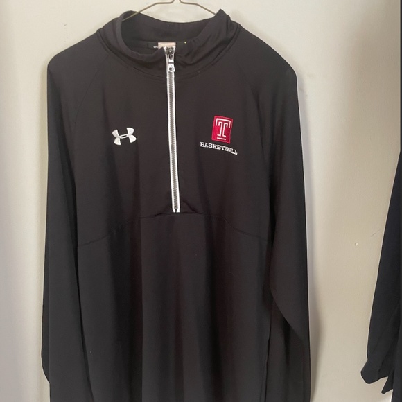 Under Armour Other - Men's Black Under Armour Fleece with Temple University Basketball LOGO - XL